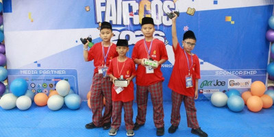 Siswa MIS Tahfiz Khoiru Ummah Pangkalpinang Kalahkan Peserta SMA/SMK 