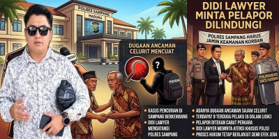 Dugaan Ancaman Celurit Mencuat, Didi Lawyer Minta Pelapor Dilindungi