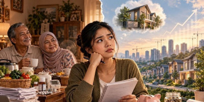 Di Tengah Dua Tuntutan: Generasi Sandwich dan Perjuangan Memiliki  Rumah di Usia Muda 