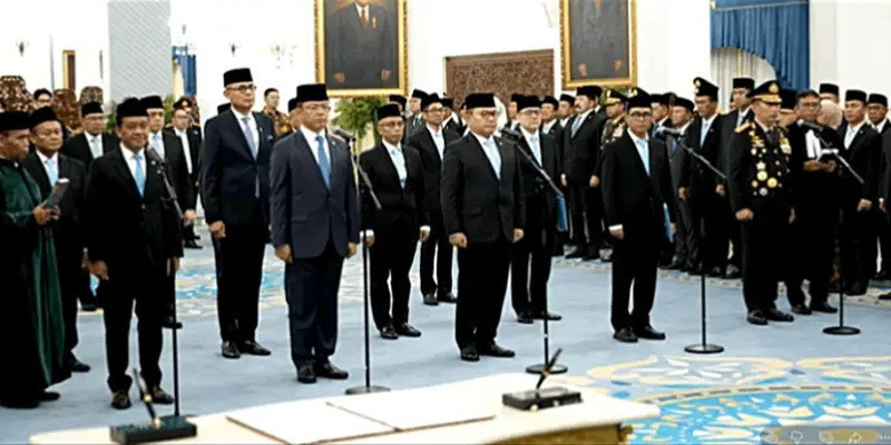 Prabowo Isi Posisi Strategis, Sejumlah Pejabat Resmi Dilantik