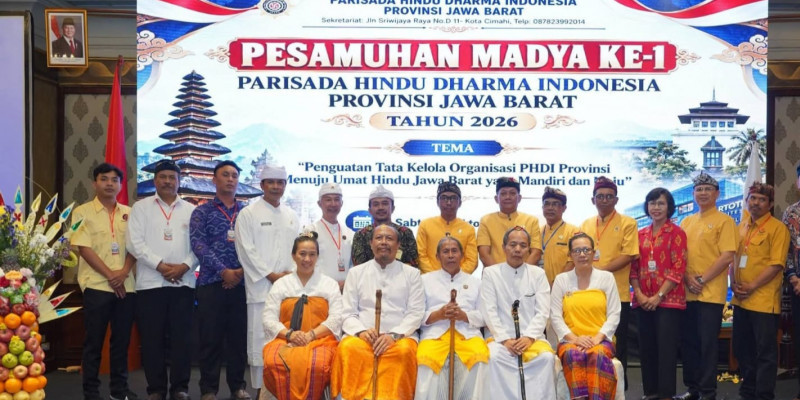 Pesamuhan Madya Ke-1 PHDI Jabar 2026 Dibuka, Bahas Penguatan Organisasi hingga Kepemimpinan Nasional