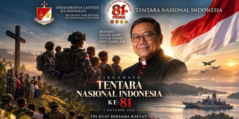 TNI Kuat Bersama Rakyat, Indonesia Berdaulat, Adil dan Makmur