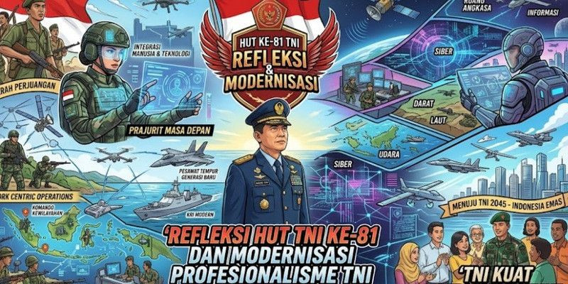 Refleksi HUT TNI Ke-81 dan Moderenisasi Profesionalisme TNI