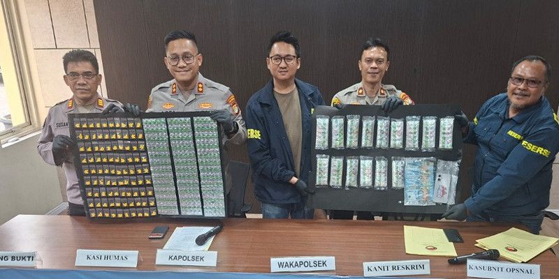 Polsek Penjaringan Bongkar Toko Kosmetik Berkedok Penjualan Obat Keras