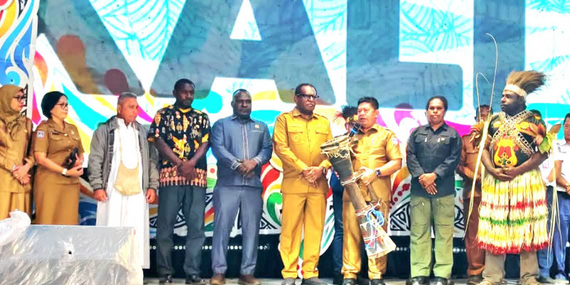 Festival Kalimaro IV Ditutup Meriah, Budaya dan Persahabatan Papua Selatan Jadi Kekuatan