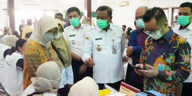 Munjirin Dampingi Kemenkes Monitoring Tracing TBC Terintegrasi CKG di Cililitan