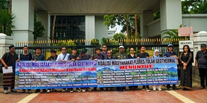Flores Menolak Jadi Pulau Panas Bumi, Koalisi Ajukan Amicus Curiae ke MA