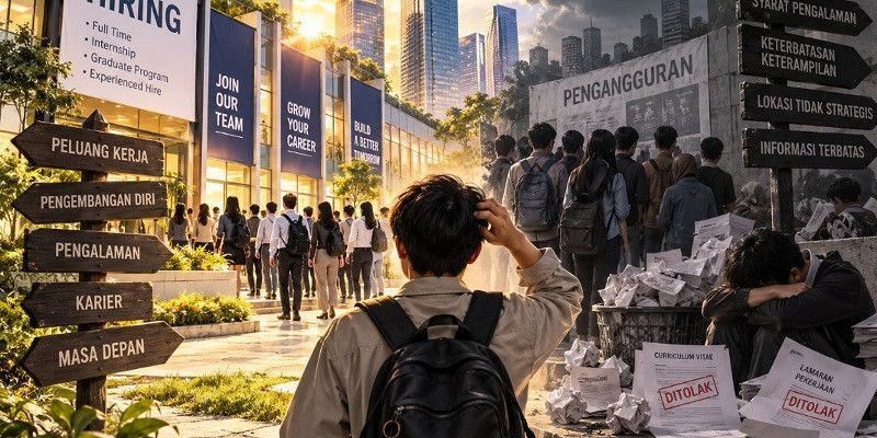 Loker Bertambah, Pengangguran Belum Hilang: Di Mana Letak Masalahnya?
