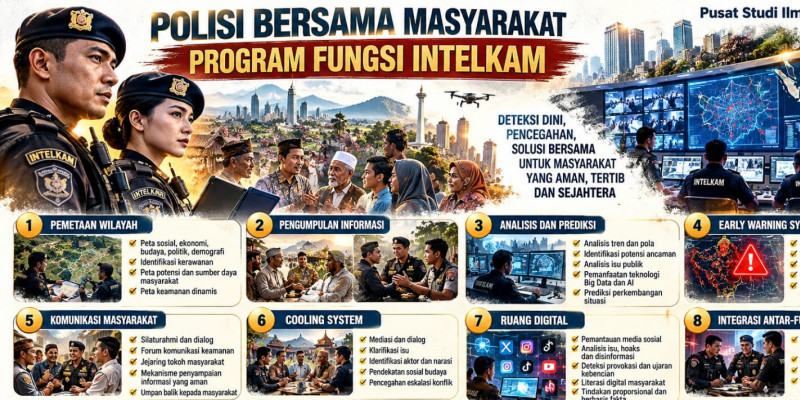 Fungsi Intelijen Keamanan atau Intelkam Polri, Mempunyai Posisi yang Sangat Strategis