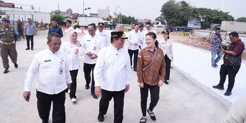 Munjirin Hadiri Peninjauan Jalan Tembus Kelapa Gading-Pulogadung 