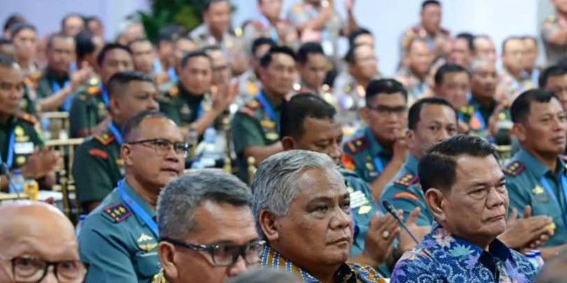 Hadiri Taklimat Presiden, Komandan Kodaeral XIV Simak Arahan Prabowo untuk TNI-Polri