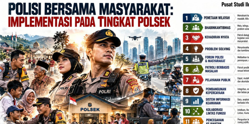 Polsek Harus Menjadi Pusat Pemolisian Masyarakat dan Membangun Kepercayaan Publik
