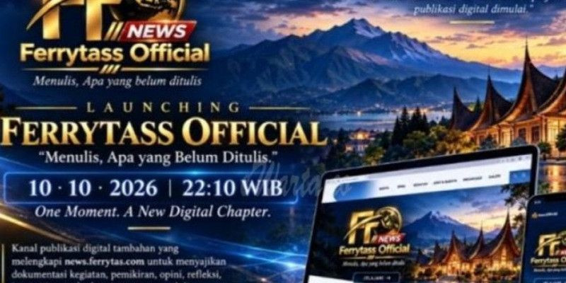 Ferrytass Official Diluncurkan, Jembatani Pengabdian, Adat Minangkabau, dan Era Digital