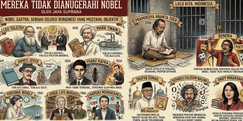 Mereka Tidak Dianugerahi Nobel 