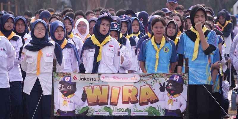 Ribuan Anggota PMR Berlomba di Jakarta Timur, Asah Keterampilan dan Kepedulian Sosial