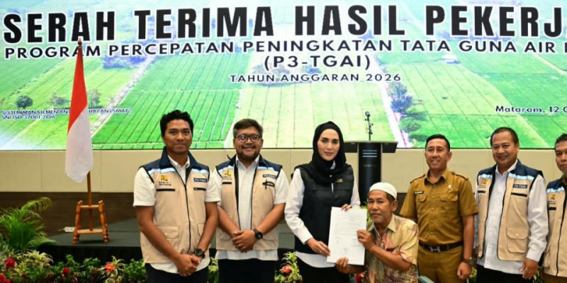 Wakil Ketua DPR  Komit Perjuangkan Program P3TGAI di Pulau Lombok 