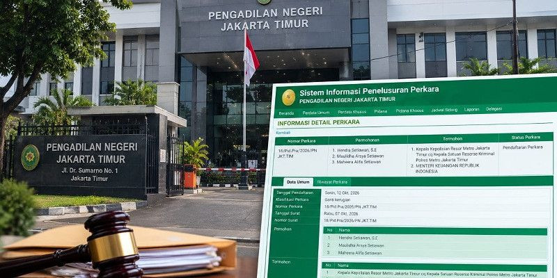 Usai Praperadilan Ditolak, Gugatan Ganti Kerugian Terdaftar di PN Jaktim