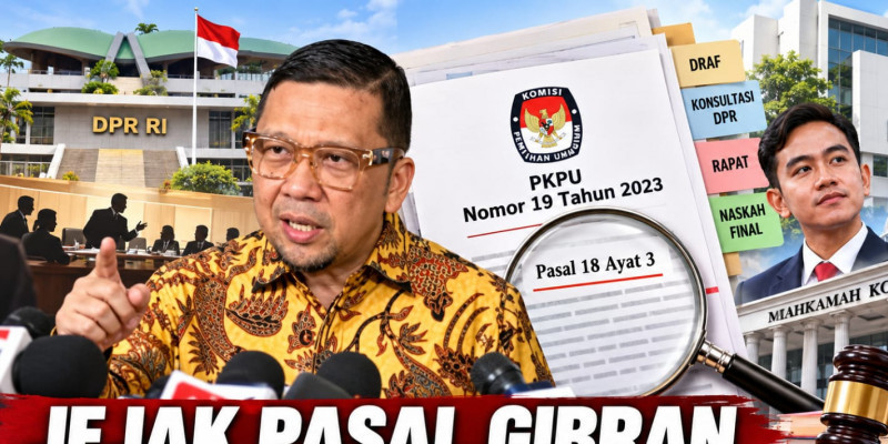 Jejak Pasal Gibran Menguji Integritas DPR