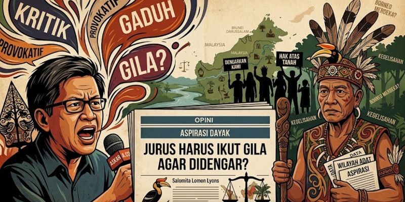 Jurus Harus Ikut Gila Agar Didengar?