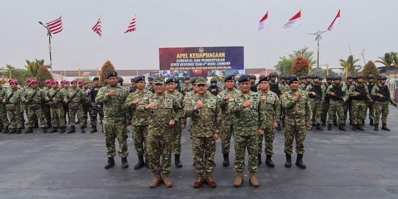 Kodaeral IV Gelar Apel Kesiapsiagaan Gulbencal dan Bentuk Tim Reaksi Cepat