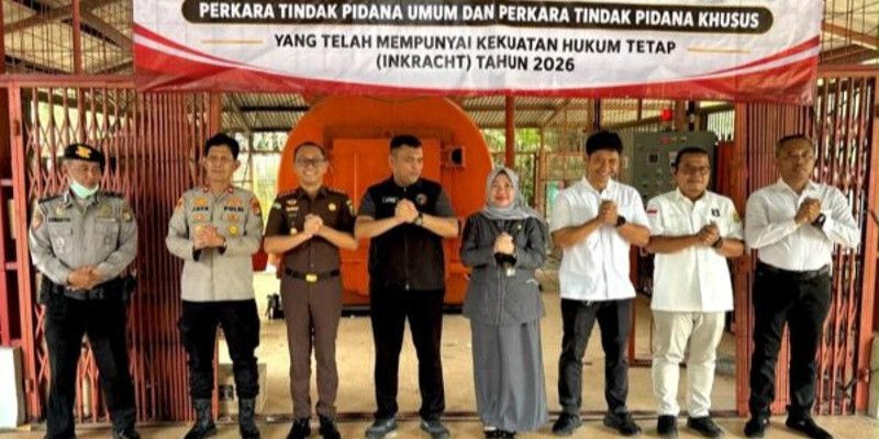 Kejari Kota Tangerang Musnahkan 126,5 Kg Sabu dan Ganja