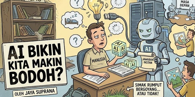 AI Bikin Kita Makin Bodoh?