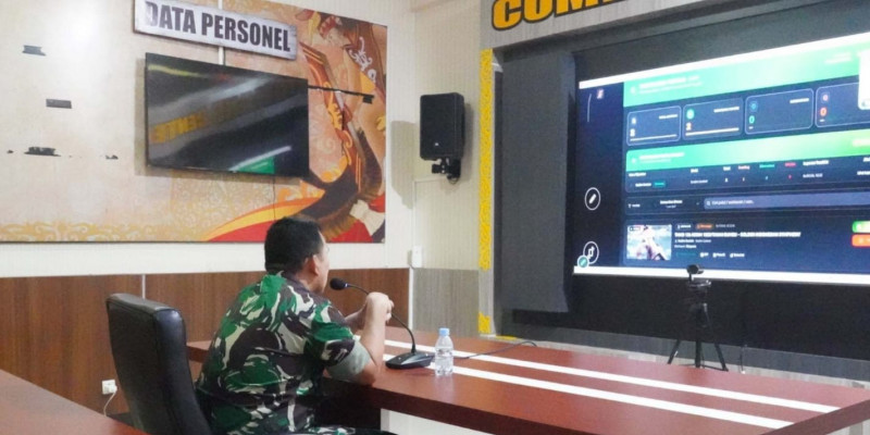 Kapendam XXII/TB Pimpin Vicon Lomba Karya Jurnalistik TMMD ke-130 TA 2026