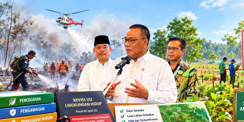 Target Padam Karhutla Menguji Kesiapan Negara