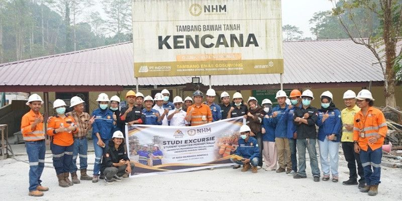 Kolaborasi PERHAPI Malut & NHM, Perkaya Wawasan Mahasiswa Belajar di Gosowong