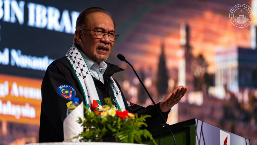 Anwar Ibrahim Kecam Sikap Diam Komunitas Internasional dan Serukan Aksi Global untuk Palestina