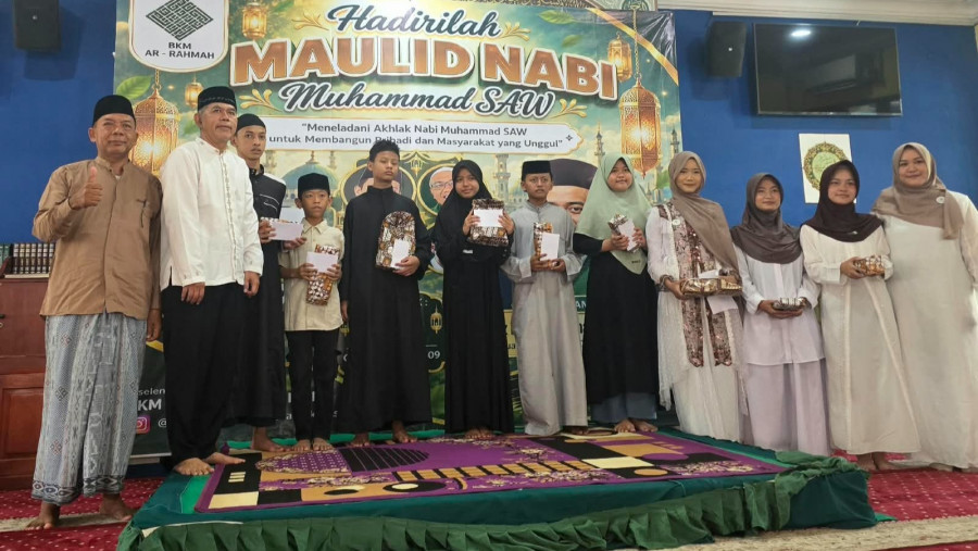 Masjid Ar-Rahmah Gelar Peringatan Maulid Nabi 1448 H, Perkuat Keteladanan Rasulullah dan Kepedulian Sosial