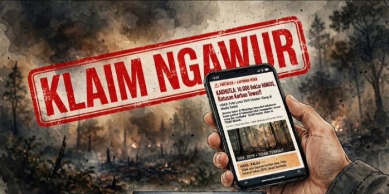 Klaim Ngawur Sebut Malaysia Berhasil Atasi Karhutla Indonesia