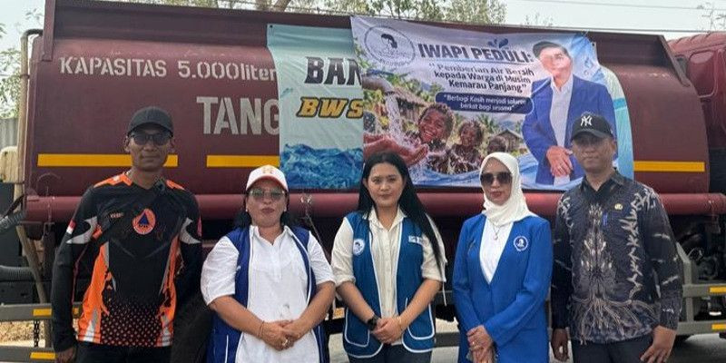 Kemarau Panjang, IWAPI Papua Selatan Hadirkan Air Bersih untuk Warga Merauke