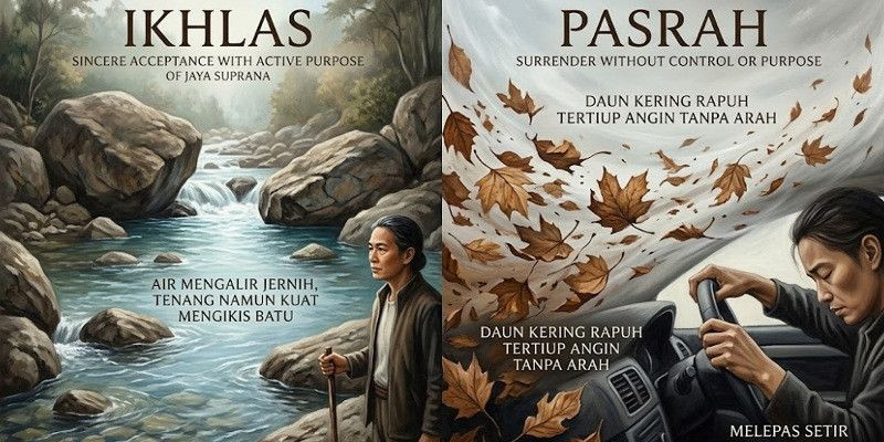 Iklhlas Bukan Pasrah