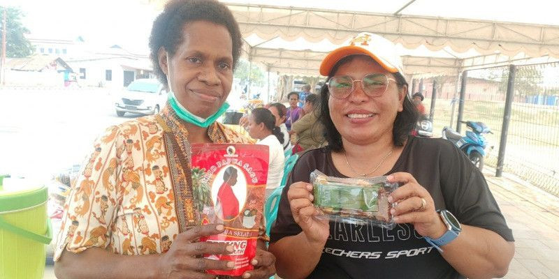 Dari Dapur ke Car Free Day, Mama Lidia Bawa Sagu Papua Menembus Jakarta dan Yogyakarta