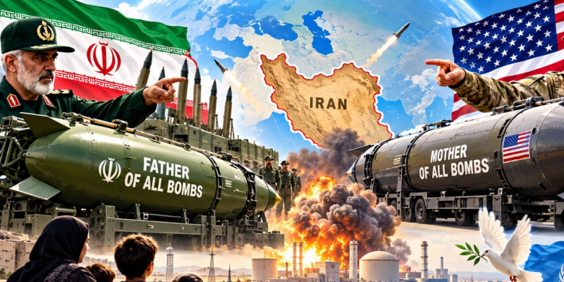 Perang Father of All Bombs, Logika Kehancuran Amerika Serikat