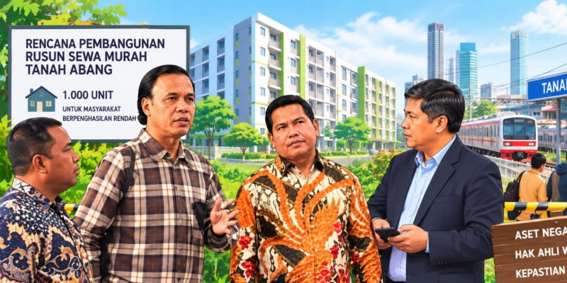 Sengketa Tanah Abang Menguji Janji Hunian Rakyat