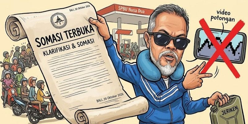 Bhatara Dave Rondonuwu Layangkan Somasi Terbuka soal Video Antrean Pertamax