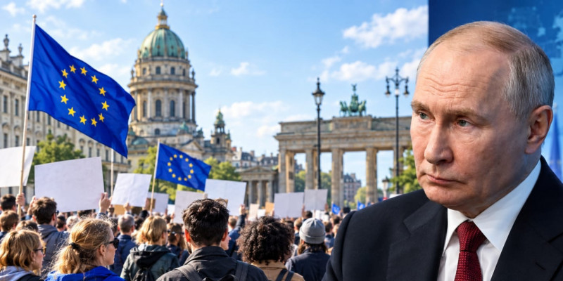 Demo Meluas di Eropa, Putin: Jangan Salahkan Moskow, Salahkan Cerminmu