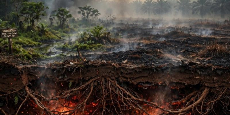Spons Raksasa yang Kita Khianati! Allah Ciptakan Basah Agar Tak Terbakar, Kita Keringkan Demi Sawit
