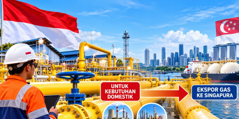 Ekspor Gas Singapura Menguji Kedaulatan Energi