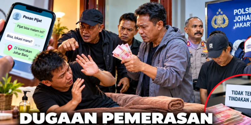 Dugaan Pemerasan Lewat Rekayasa Penggerebekan Asusila