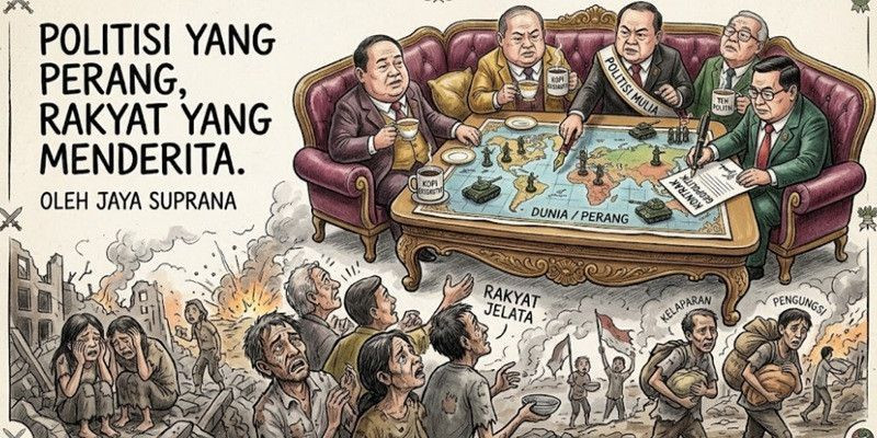 Politisi yang Perang, Rakyat yang Menderita