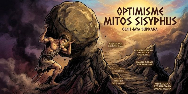 Optimisme Mitos Sisyphus