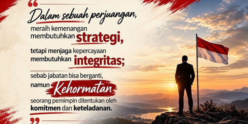 Herry Dahana: Integritas Menentukan Kehormatan Seorang Pemimpin