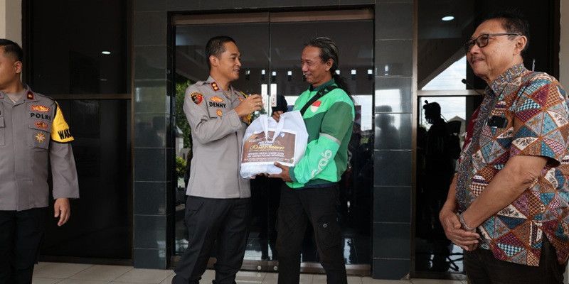 Kapolres Wonogiri Rangkul Ojol, Perkuat Sinergi Jaga Kamtibmas